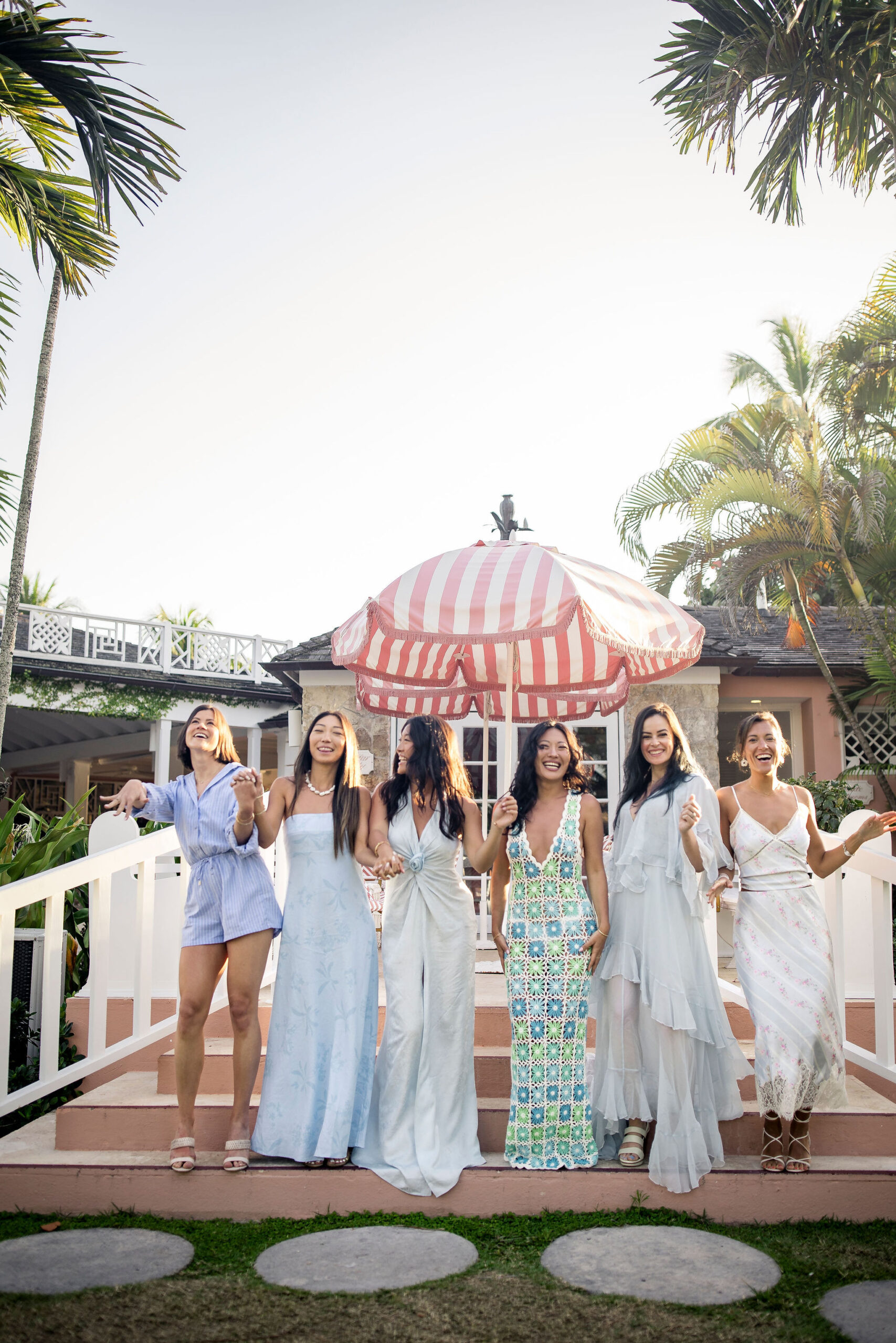 a group of 6 women smiling
